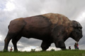 The World's Largest Buffalo, Jamestown, ND. One of the sites featured in the feature documentary World's Largest.