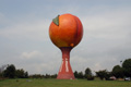 The World's Largest Peach, Gaffney, SC. One of the sites featured in the feature documentary World's Largest.